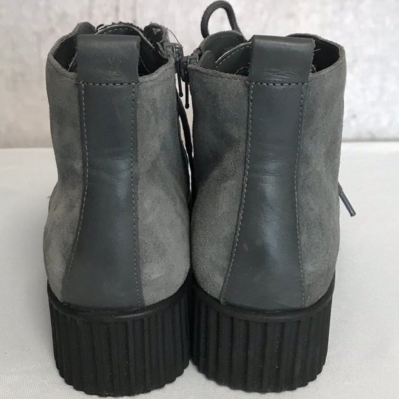 Aerosoles gray ankle boot bootie NEW never worn 9 - Picture 3 of 8